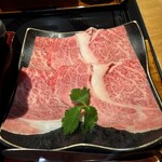 すき焼き 牛しゃぶ 松重 - 