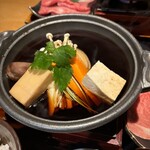 すき焼き 牛しゃぶ 松重 - 