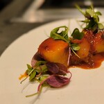 北海道焼肉 北うし - 海鮮と果物のキムチ