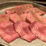 北海道焼肉 北うし - 知床和牛タン、知床和牛ハラミ