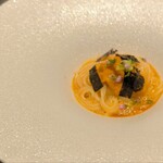 北海道焼肉 北うし - 雲丹冷麺