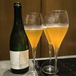 北海道焼肉 北うし - スパークリングワイン