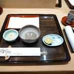 てんぷら 近藤 - お膳