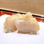 てんぷら 近藤 - 帆立