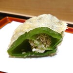 てんぷら 近藤 - ピーマン (北海道の契約農家)