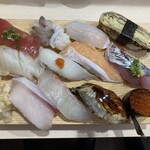 立ち食い寿司ひょうたん - 上にぎり　2,300円
