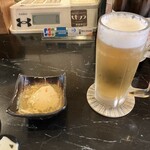 博多味処 灯 - お通し、豆腐の・・・あんかけ？