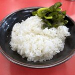 横浜家系らーめん ぼうそう家 - サービスのライス＆カッパ！