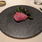 無垢の音 - 那須山牛 モロヘイヤ 甘唐辛子  これくらいの量でちょうど良いのです