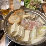 石巻狐崎漁港 晴れの日 名掛丁店 - 仙台セリ鍋2人前 3,360円