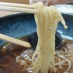 麺屋ＭＡＲＵ - 醤油ラーメン　太麺