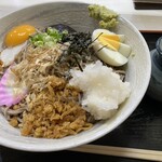 富士 - 冷田舎そば　大盛り
      そばは2倍でつゆも多くなります