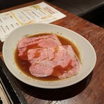 恵比寿焼肉　kintan - 黒毛和牛サーロインの焼きすき焼き
