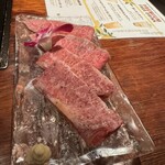 恵比寿焼肉　kintan - ミスジと飛騨牛のハラミ