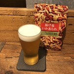 麹町いづみや しろ - あがりビール・あげ塩いかあられ 178