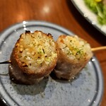 川反ミートキッチン - 稲庭うどん巻き串