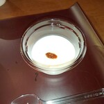 担担麺や 天秤 - 杏仁豆腐