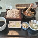 手打ちそば 彩月 - 天丼セット