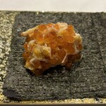 mare 八饗 - いくらと毛蟹海苔包み