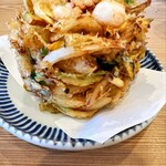 おうどん 瀬戸晴れ - かき揚げ　美味