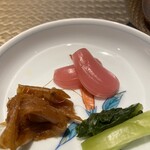 鉄板焼 石狩 - 香の物