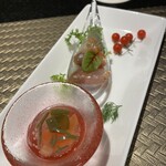 鉄板焼 石狩 - 前菜