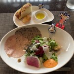 リストランテ プレーゴ - 盛り付けも素晴らしい