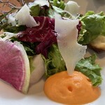 リストランテ プレーゴ - 野菜の下に美味しい物隠れてる！