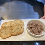 鉄板焼 石狩 - 自家製コンビーフ