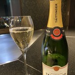 鉄板焼 石狩 - シャンパン