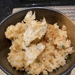 鉄板焼 石狩 - ガーリックライス