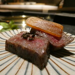 日本焼肉はせ川 別亭 銀座店 - 神戸牛サーロイン