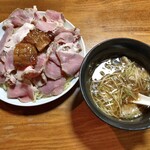 虎一番 - 淡麗のつけ麺(醤油)+チャーシューTP