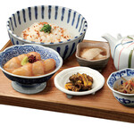 鯛塩そば 灯花 - こだわり胡麻鯛茶漬