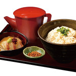 鯛塩そば 灯花 - 胡麻鯛茶漬けセット