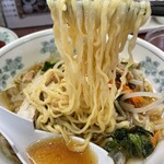 天竺 - 冷やし中華ではないけど、ごま油とお酢が入ってる