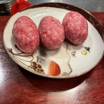 炭火焼肉 福わらひ2 - ランチのハンバーグ