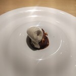 RISTORANTE IL NODO - ボネと実山椒のジェラート