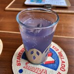 糀カフェ 2539 - 季節の酵素ドリンク　バタフライピー＆パイナップル