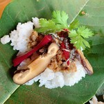 糀カフェ 2539 - 朴葉寿司　飛騨高山スタイル