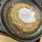 大衆食堂めしどき  - 地鶏ハンバーグ定食150g（小）
950円