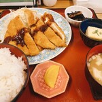 ばんちゃ屋 - ササミフライ定食 1,122円