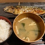 炭火焼干物定食 しんぱち食堂 - 