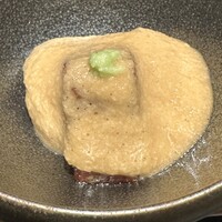 鮨 森学 - 漬け戻り鰹と山芋