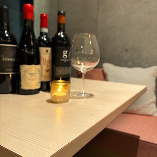 豊富なグラスワインとお好みに合わせたカクテルをお届け♪