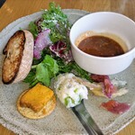 ベジバル チバットリア - 毎回楽しみ♪サラダプレート