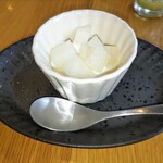 ベジバル チバットリア - 船橋の梨onパンナコッタ♪