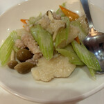 中華居酒屋 富盛 - ☆魚とイカのXO醤炒め