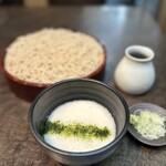 茅場町 長寿庵 - とろろせいろ(9月)