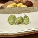 ぬま田 - 天草産白オクラ